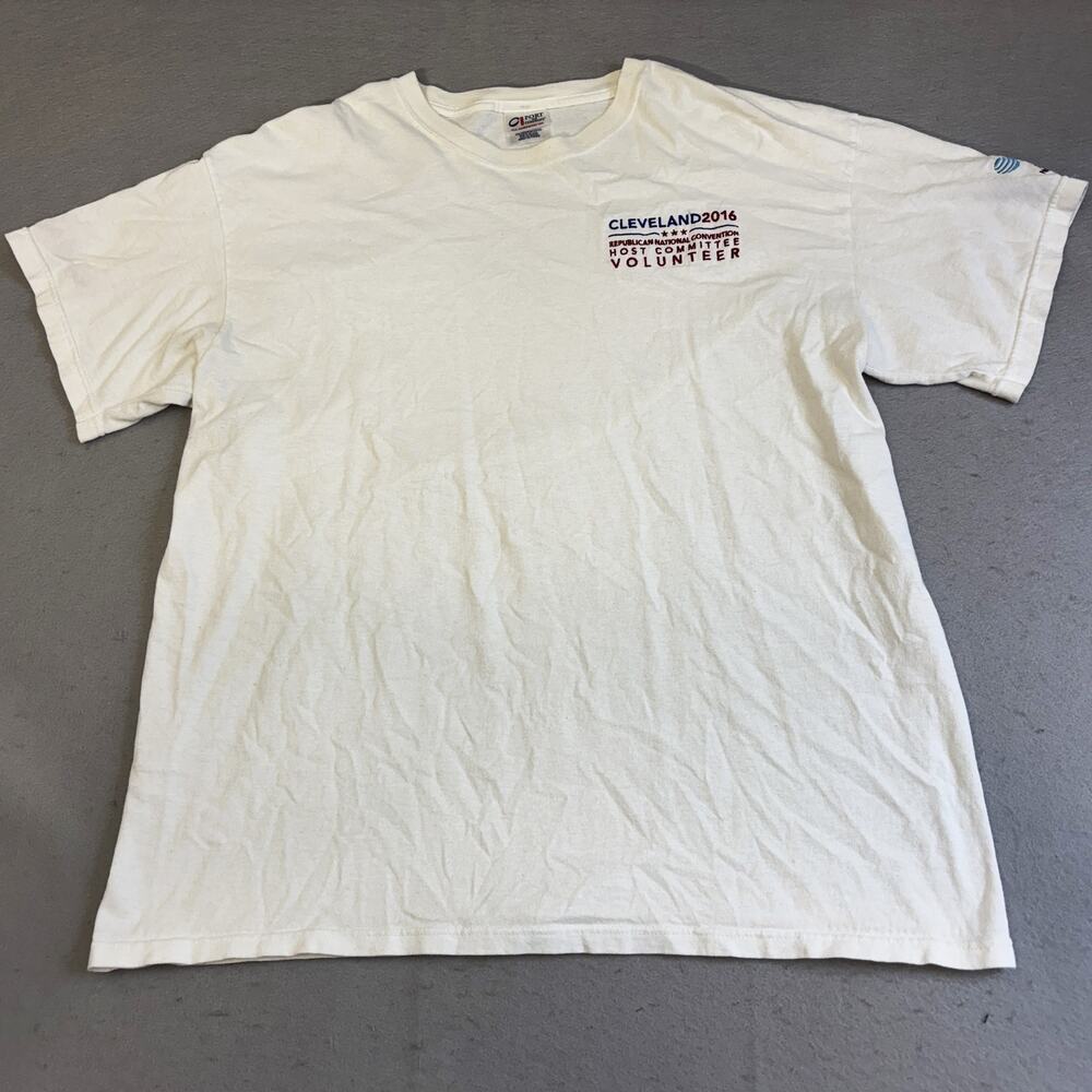 2016 Cleveland Reublican National Convention T-Shirt Mens XL Volunteer RNC GOP